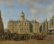 BERCKHEYDE, Gerrit Adriaensz. The town hall on the Dam, Amsterdam France oil painting artist